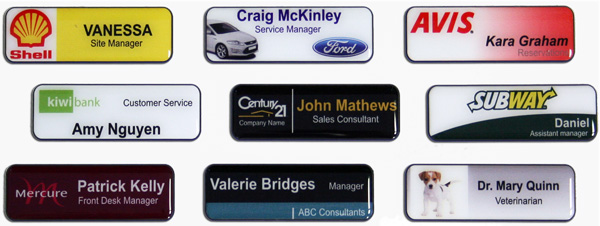 Lanyards and Name Badges - Different types and fully customizable!