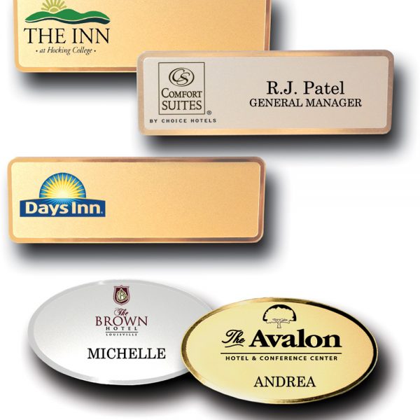 Lanyards and Name Badges - Different types and fully customizable!